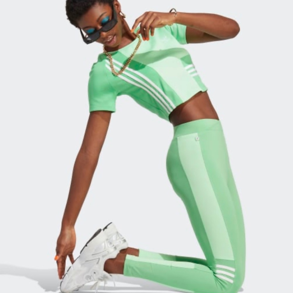 Adicolor green set ADIDAS